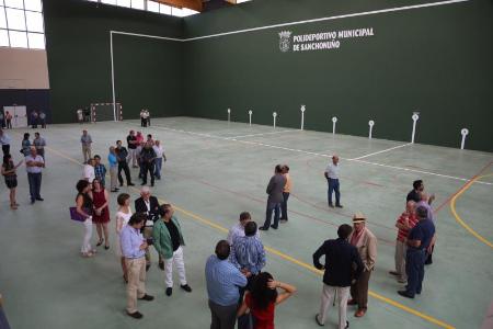 Imagen Sanchonuño puede disfrutar ya de su ansiado polideportivo