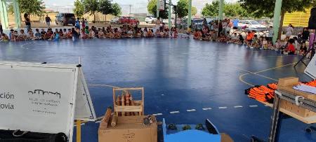 Imagen Los representantes cuellaranos brillan en la Final Provincial de Triatlón en el programa de Juegos Escolares que organiza la Diputación de Segovia